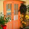 3D Summer Sunflower Welcome Front Door Sign (12''x12''), Vintage Summer Wooden Cutout Door Decor, Rustic Carved Hello Wall Hanging for Porch Garden Fence Shop Decoration